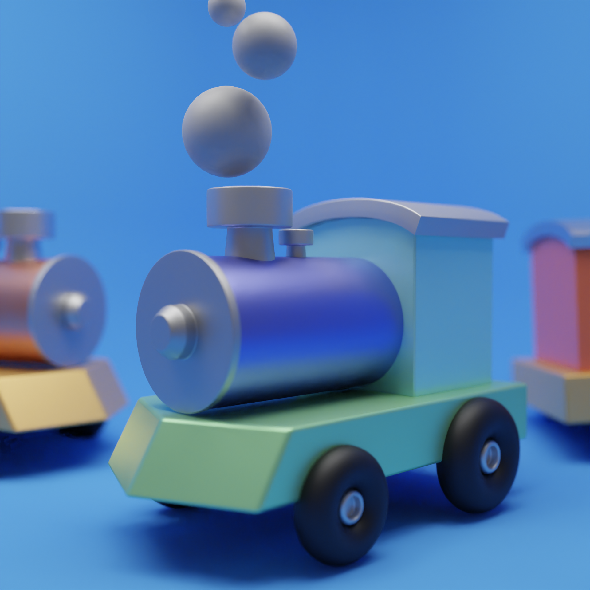 Toy Trains Scene preview image 2